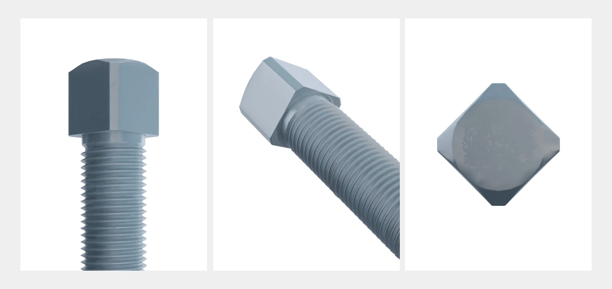 Square Head Set Screw Cup Point details