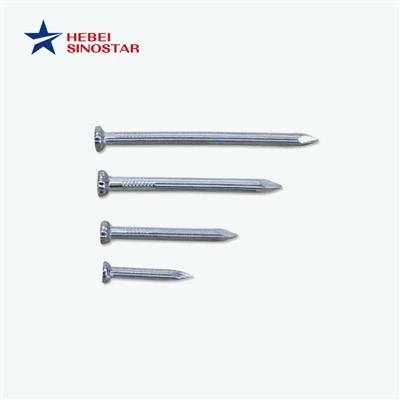 Galvanize Plain Shank Asye Konkre klou